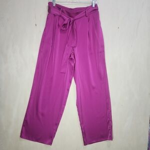 Maurices Purple Wide Leg Pants Size L